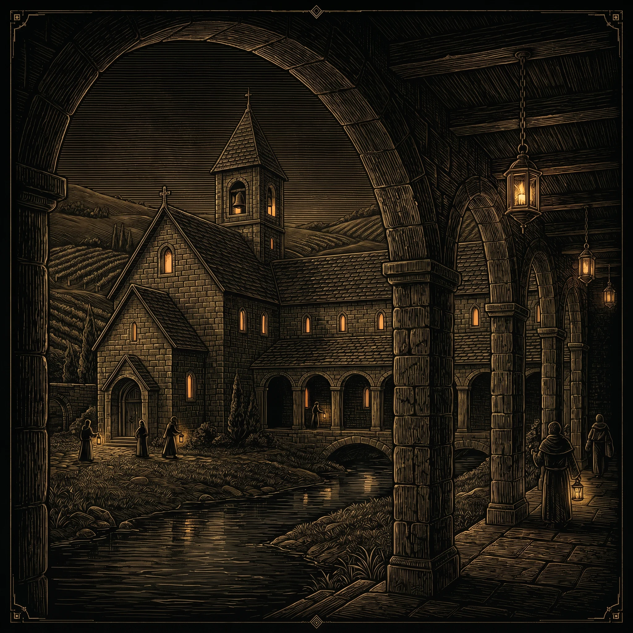 Northshire Abbey — The Cloister